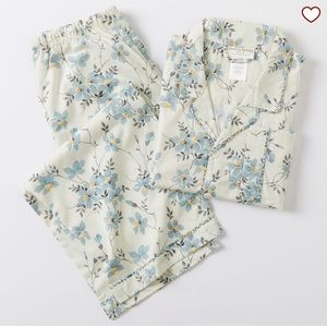 NWT Pottery Barn Teen Emily & Merrit Sweet Pea Loose Fit PJs